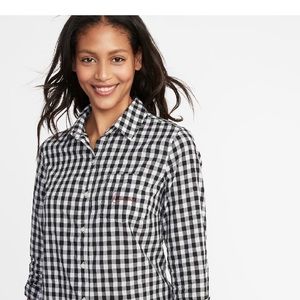 Old Navy relaxed printed classic shirt - worn once